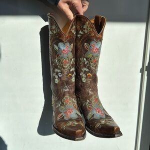 OLD GRINGO Bonnie Floral Embroidered Western Boots